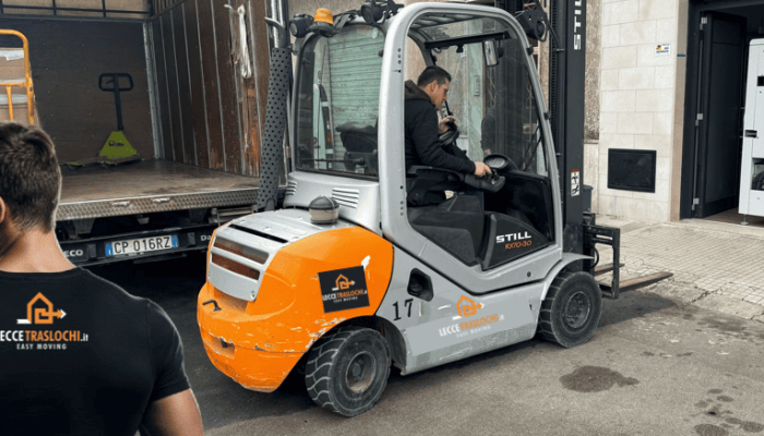Impresa di traslochi mobili a lecce e nel Salento